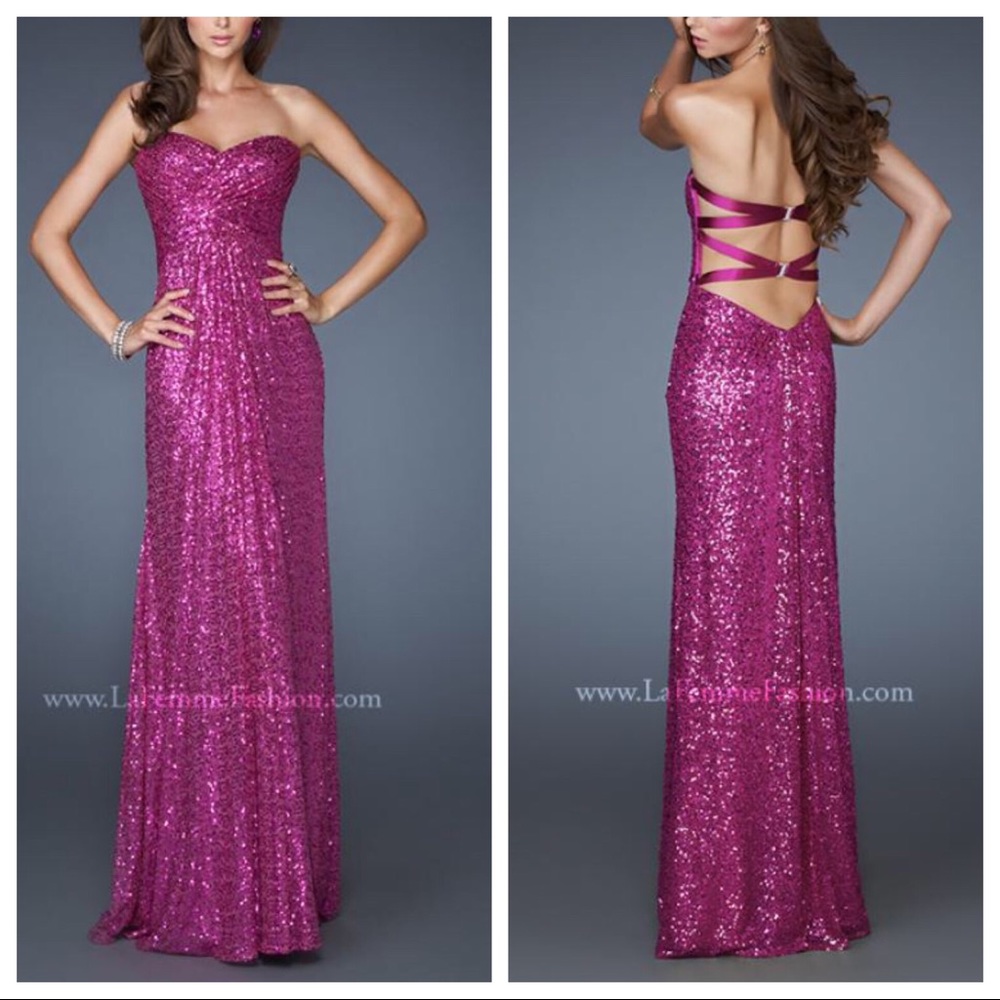 La Femme Sweetheart Dress - Size 8